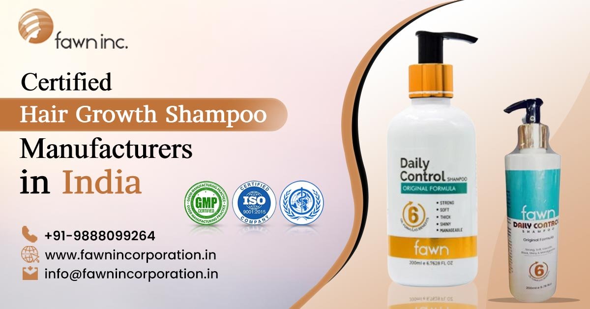 Hair Growth Shampoo​ Manufacturers in India