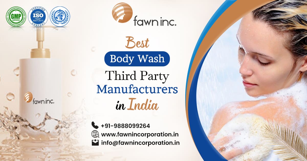 Body Wash Third Party Manufacturers in India